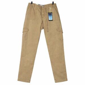 NWT LEVI’S Boyfriend Cargo Tan Pants Size 8 Medium